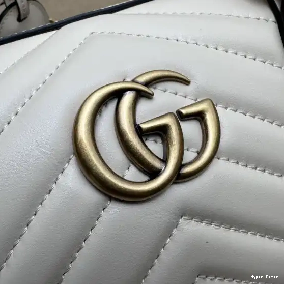 Hyperpeter BAG small GUCCI MARMONT HANDLE TOP 0626
